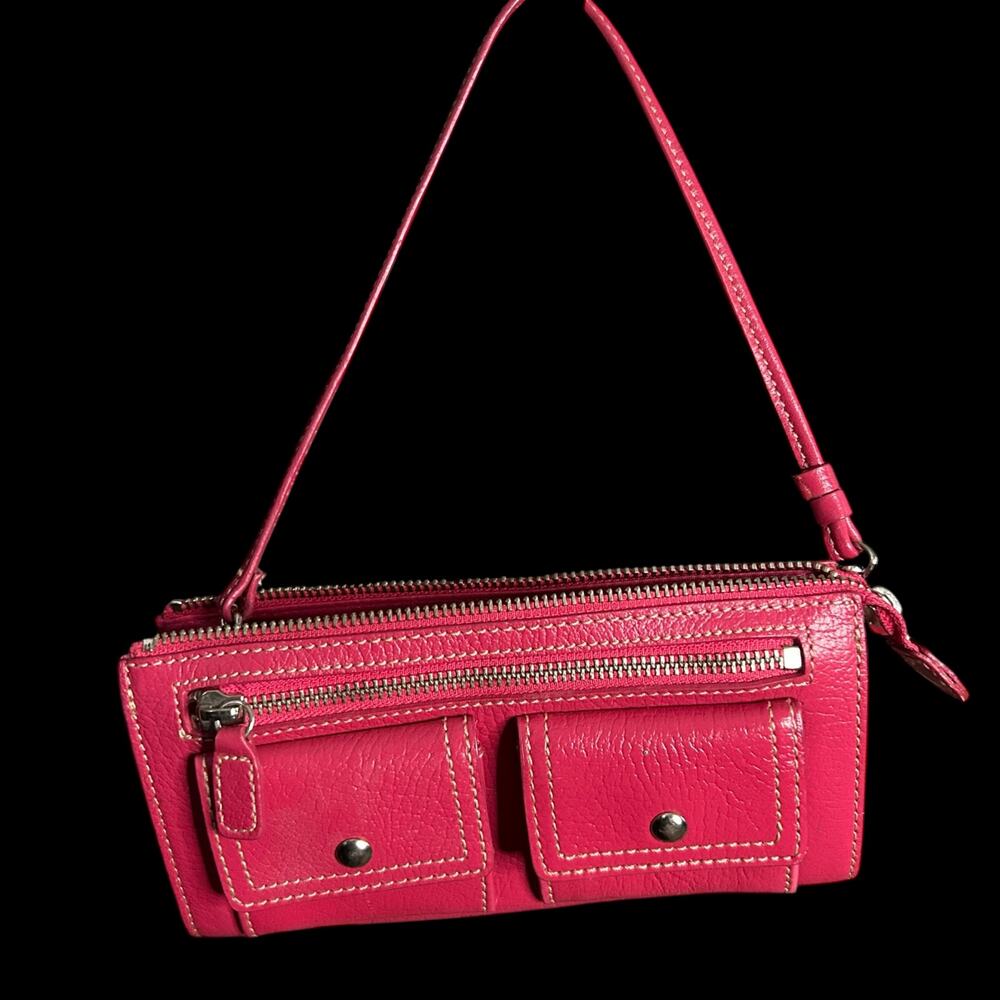 Vintage Pink Leather Nordstrom Mini Bag